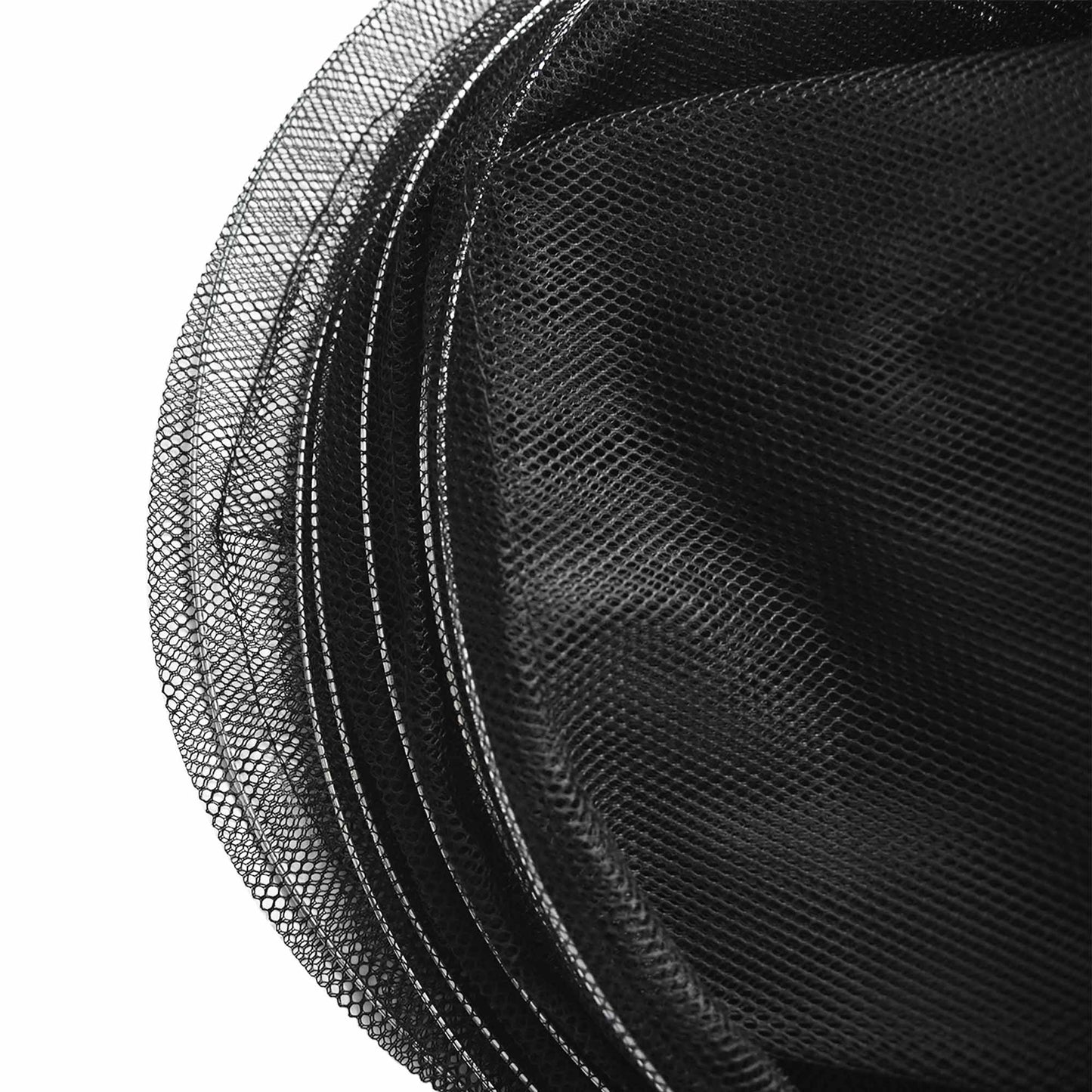 KCT BLACK GARDEN NET POLY GROW TUNNEL PLANT FRUIT CLOCHE VEG PROTECTION MESH 3M