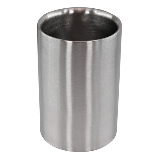 Champagne Bottle Ice Cooler Stainless Steel Double Walled Brushed Wine Cooler