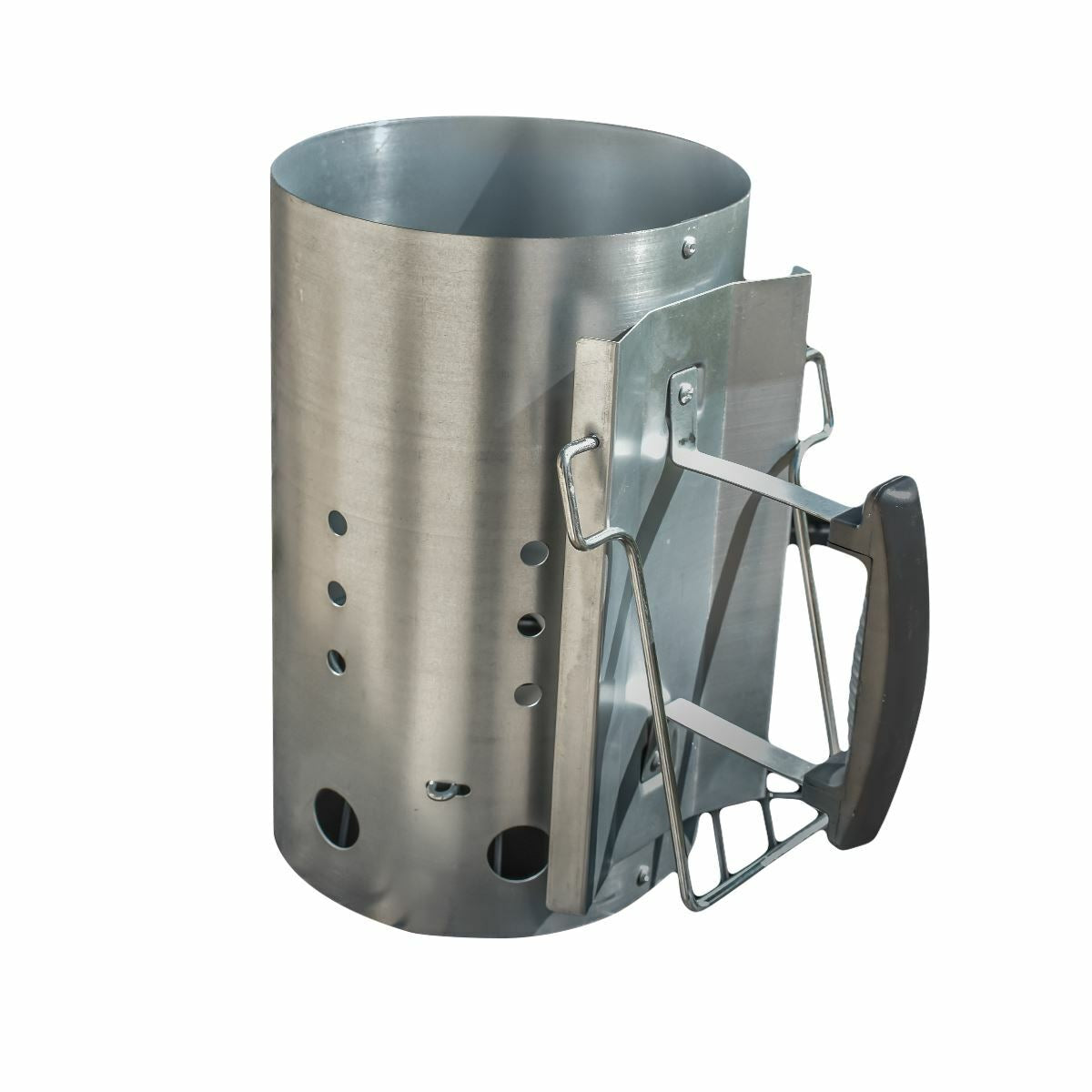 OUTDOOR CHARCOAL BBQ CHIMNEY STARTER QUICK START LIGHTER BURNER COAL FUEL