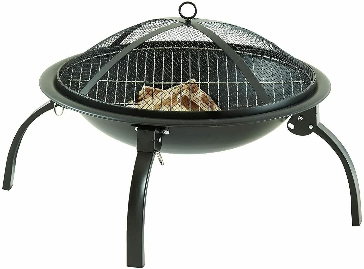 OUTDOOR FIRE PIT GARDEN FIRE PIT CAMPING PATIO HEATER LARGE LOG BURNER BBQ