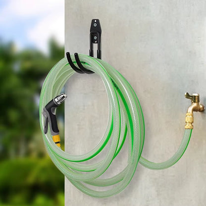 Garage Heavy Duty Metal Hook Organizer Steel Wall Mount Anti-Slip Bicycle Hanger Hooks Ladders Bulky Items Storage Garden Tool