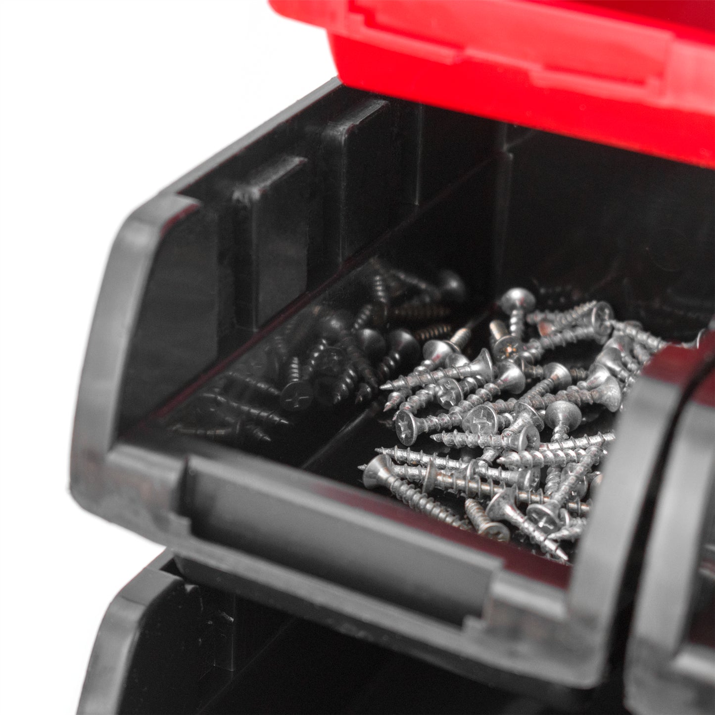 32 PC WALL MOUNTED GARAGE STORAGE BIN WORKSHOP ORGANISER RACK DIY TOOL BOXES