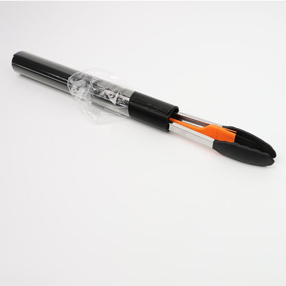 WISDOMWELL Non Stick BBQ Grill Mat 5 Pack Free 12" BBQ Tongs Silicone Brush